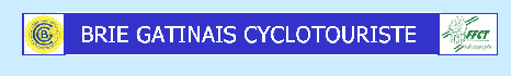 Banniere Brie Gatinais Cyclotouriste